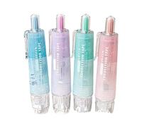 4Pieces Correction Tape Roller 6mx5mm for Crafting Card Making Scrapbooking Refillable White Total 24m Roller