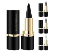 4Pieces Eyeliner Pencil Long Lasting, Black Eyeliner Pen Gel, Long Lasting Gel Eye Liner Waterproof, Waterproof Gel Eye Liner, Multi-functional, Long Lasting Create Statement Eye Look