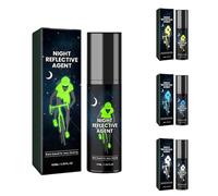 4Pieces Night Glowing Spray for Bicycles, Clothes, Wood - Long Lasting Reflective Fluorescent Paint, 100ml