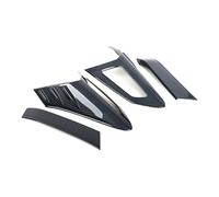 4Pieces Rear Back Lamp Tail Light Cover Trim Frame Protector Sticker For Toyota For CHR 2016 2017 2018 Universal Interior Accessories(Carbon Fiber)