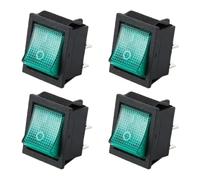 4Pieces Rockers Switches Designs For Multipurpose Circuit Connection With Bright LED Indicators Light Home Accessory Automotive Modification Switches