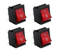 4Pieces Rockers Switches Designs For Multipurpose Circuit Connection With Bright LED Indicators Light Home Accessory Automotive Modification Switches