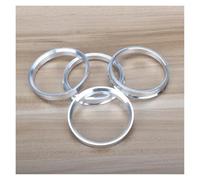4pieces/set Centric 56.1-67.1 72.6-66.1 67.1-66.1 66.1-60.1mm Aluminium Alloy Wheel Hub Rings Hub Centric Wheel Spacers(66.1-60.1mm)