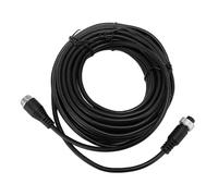 4Pin Backup Camera Extension Cable, Pure Copper Dash Cam Extension Cord, Male to Female Rear View Reverse Camera Extension Wire for Car RV Truck Trailer, Clear Image Output (12m