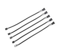 4Pin PWM CPU Fan Wire Connector Adapter Computer Fan Extension Power Cable Replacement Accessories 24AWG Car Cooling Fan