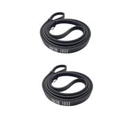 4PJE1244 Drum Washing Machine Drive Belt,Compatible for Beko,Compatible for Thomson,Compatible for Brandt, J4 4PJE 1244 2816750100 Washing Machine Parts(2pcs)