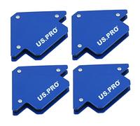 4pk 25lb 75mm Welding Magnet Arrows Welder Holder Support 45 90 135 Angles