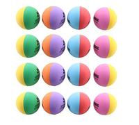 4pk 4.5cm Tough Mini High Bounce Non Toxic Rubber Balls for Cats Puppy Dogs