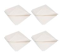 4pk Cotton Dust Sheets Double Protection Polythene Backing Decorating Painting