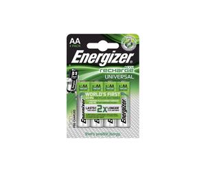 4pk Energizer AA Rechargeable Batteries - 4 x AA Batteries