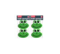 4pk Freddy The Frog Baby Bath Sponge | Soft Baby Sponges for Bath Newborn | Kids Bath Sponges Multipack Sponge Bath | Baby Sponges Bath for Newborn,