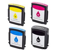 4PK LKB 940XL Ink Cartridges compatible for HP940 Printhead C4900A C4901A with Officejet Pro 8000 8500 8500A 8500A Plus Printers (940XL Cartridge)-UK