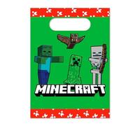 4Pk Minecraft Paper Party Bags