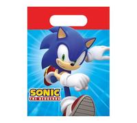 Sonic The Hedgehog Fsc Pack Of 4 Paper Party Bags