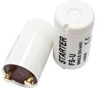 4pk Starters for 4-65 Watt T8 / T12 Single Fluorescent Tube Lights 220-240v General Electric (GE) 155/500