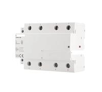 4Pole 100A AC 220V 230V 50/60Hz Din Rail Household AC Modular Contactor Switch Controller Home Hotel Use RUAJOGYNVM(4P 100A 3NO1NC 230AC)