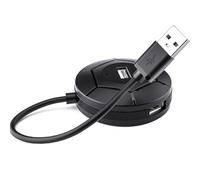 4Port USB Expansion Dock Highly Speed Transmission USB2.0 Hub Extender for Stable Device Connectivity Transmission USB Splitter