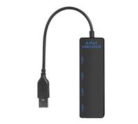 4Port USB3.0 Hubs USB Splitter USB Expander With LED Indicators For Desktops Laptops Connecting Keyboard
