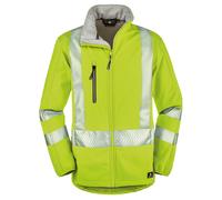 4PROTECT Warnschutz-Softshell-Jacke Tyler Leuchtgelb