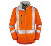 4PROTECT Warnschutz-Softshell-Jacke Tyler Leuchtorange