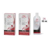 (4R + 4R + Developer (Vol. 20) 32oz) 4R Cinnamon Brown Wella Color Charm Permanent Haircolor