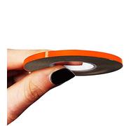 4R Quattroerre.it 10459 Trim Stripes Adhesive Strips for Cars, KTM Orange, 3 mm x 10 mt