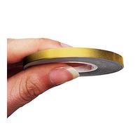 4R Quattroerre.it 10464 Trim Stripes Adhesive Strips for Cars, Gold, 5 mm x 10 mt
