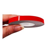 4R Quattroerre.it 10481 Trim Stripes3 Adhesive Strips for Cars, Red, 7 mm x 10 mt