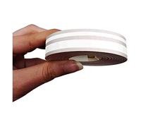 4R Quattroerre.it 10508 Trim Stripes Double Adhesive Strips for Cars, White, 11 mm x 10 mt