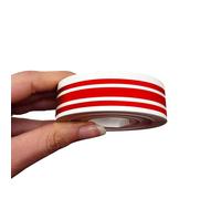 4R Quattroerre.it 10523 Trim Stripes Triple Adhesive Strips for Cars, Red, 16 mm x 10 mt