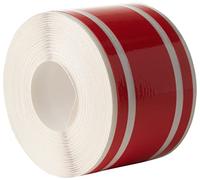 4R Quattroerre.it 10533 Trim Stripes Triple Adhesive Strips for Cars, Red, 50 mm x 10 mt