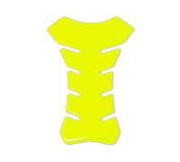 4R Quattroerre.it 18117 Adhesive 3D Tank Pad, Neon Yellow