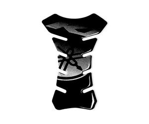 4R Quattroerre.it 18145 Adhesive 3D Tank Pad for Motorcycle Yamaha R1, Black