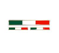 4R Quattroerre.it 32108 3D Sticker Flag Italy HQ, 3 Pcs