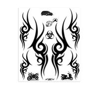 4R Quattroerre.it 32115 Stickers Tribal, 20 x 24 cm