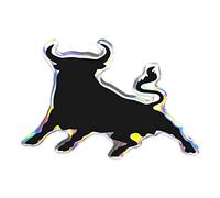4R Quattroerre.it 32130 3D Sticker Bull HQ, 69 x 45 mm