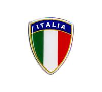 4R Quattroerre.it 3D Sticker Italy Shield