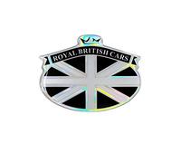 4R Quattroerre.it 3D Sticker Royal British Cars Emblem