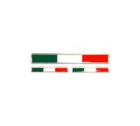 4R Quattroerre.it 3D Sticker Three Flags Italy