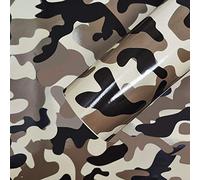4R Quattroerre.it Adhesive Film Sheet, Camouflage Desert, 50 x 70 cm