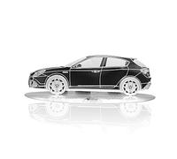 4R Quattroerre.it Alfa Romeo Giulietta Car Engraved Shape Model in Stainless Steel