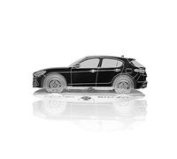 4R Quattroerre.it Alfa Romeo Stelvio Stainless Steel Engraved Silhouette Model