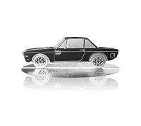 4R Quattroerre.it Model Silhouette Engraved Car Lancia Fulvia Stainless Steel
