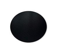 4R Quattroerre.it Sticker Fuel Tank Cap Fiat 500 and 500 Abarth Carbon