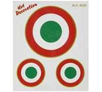 4R Quattroerre.it Sticker Italy Cockade Tab, 10 x 12 cm