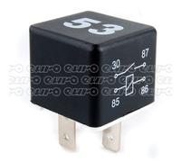 HELLA 4RA 007 791-011 Relay, main current - 12V - 4-pin connector - Wiring Diagramme: S2 - Plug: B - Normally Open Contact - Colour: Black - without holder