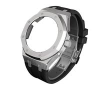 4RD Gen ak MOD Kit for GA2100 GA-2100 2110 Metal Watch Case Stainless Steel Bezel Rubber Strap Watchband