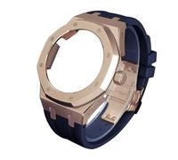 4RD Gen ak MOD Kit for GA2100 GA-2100 2110 Metal Watch Case Stainless Steel Bezel Rubber Strap Watchband