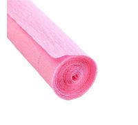 4rolls 50x250cm Colored Crepe Paper Roll Origami Crinkled Craft DIY Flowers Decoration Wrapping For Gift Wrapping(Pink)