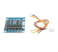 4S 14.8V for lifepo4 for battery Protection Board 30A with Balance for Solar Light Pack(Blue)